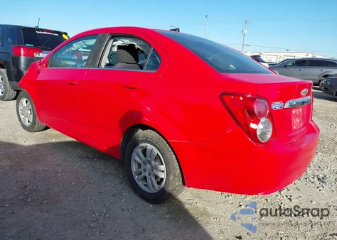 2014 Chevrolet Sonic Lt Auto from USA, damaged, VIN 1G1JC5SH8E4150460